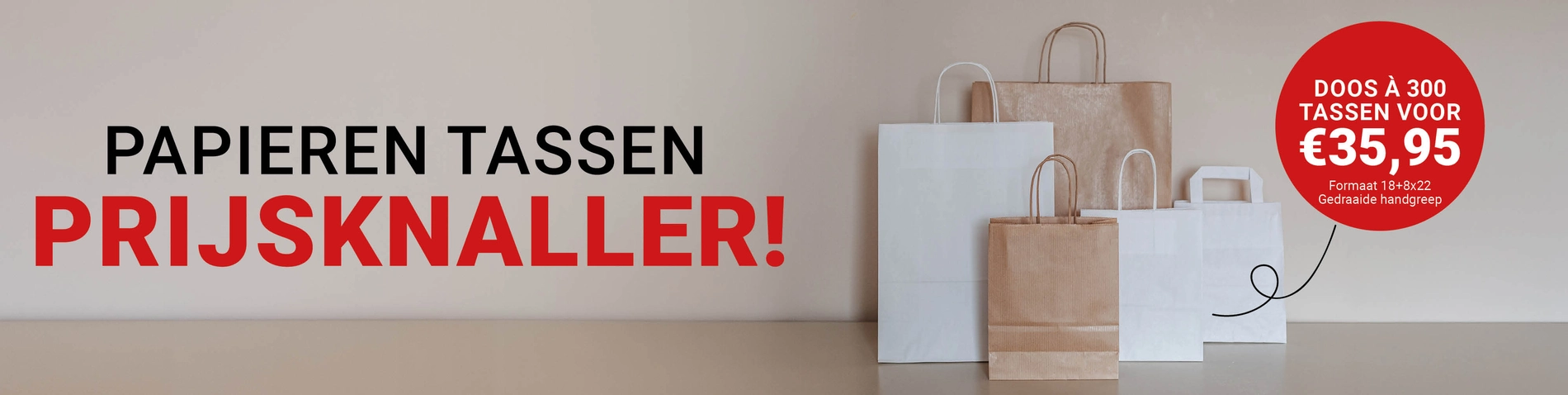 Papieren draagtassen Papieren draagtassen